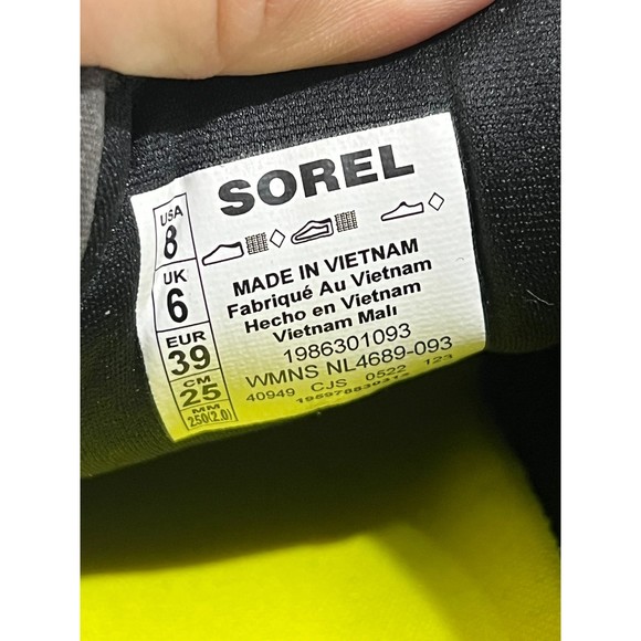 SOREL Kinetic Breakthru Day Lace Sneaker (Women) SIZE 8 - Picture 8 of 8